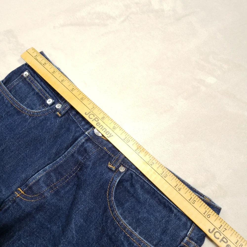 A.P.C. Petit Standard Selvedge Raw Jeans Mens 32 Blue Slim Straight Droit Etroit